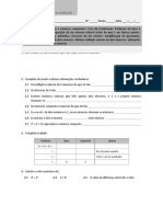 Ficha Diferenciada 1A Naturais