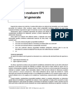 Recomandari Generale Raport EPI - 2021