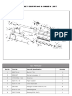 Assembly Drawing & Parts List