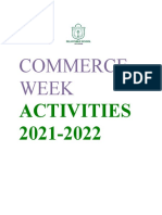 COMMERCE WEEK Topics