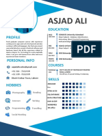 Asjad Ali (CV) - Asjad Ali Wattoo