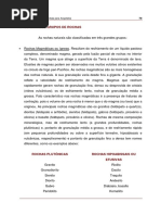 Os Grandes Grupos de Rochas