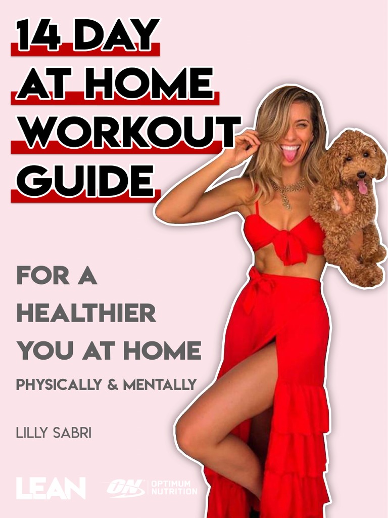 14 Day at Home Workout Guide - LEAN With Lilly | PDF | Curry | Foods