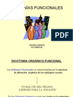 Disfonias Funcionales