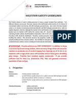 Piranha Solution Safety Guidelines: 1. Properties