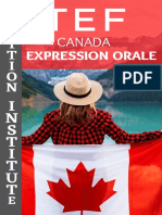 TEF CANADA Speaking Quesitons