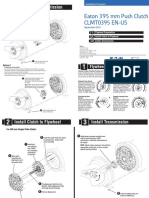 Eaton 395 MM Push Clutch CLMT0395 EN-US: Installation Transmission