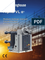 Alpha VL: Medium Voltage Vacuum Circuit Breaker Product Catalog