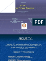 Internet Protocol Television
