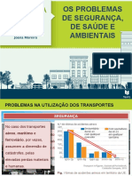 Os problemas de sesgdsg, de saúde e ambientais