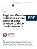 INMA - Regional German Publishers Share Costs of Data Science To Drive Reader Revenue
