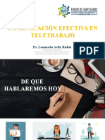 Liderazgo y Comunicación Organizacional en Torno Al Trabajo en Casa