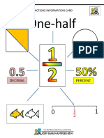 One-Half: Decimal Percent