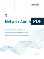 Datasheet - Netwrix Auditor 9.5 - FR