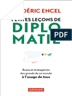Petites Leçons de Diplomatie - Ruses Et Stratagèmes Des Grands de Ce Monde À L'usage de Tous (PDFDrive)
