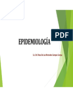 CLASE N°01 - INTRODUCCION A LA EPIDEMIOLOGIA