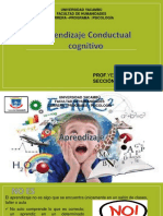 Clase Aprendizaje Conductual Cognitivo