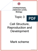 Checked - Unit 2 Cells, Development, Biodiversity and Conservation - Exam - MS