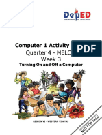 Computer 1 Activity Sheet: Quarter 4 - MELC 3 Week 3