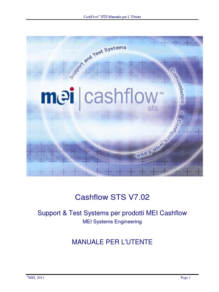 Cashflow STS User Manual - It | PDF