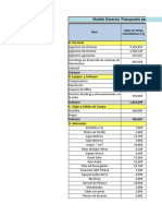 Presupuesto Final