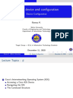 Cisco IOS Device Configuration