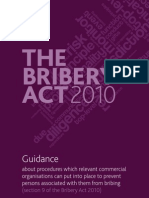 Guidance On The British Bribery Act of 2010