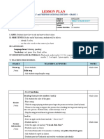 Lesson Plan: Family and Friends National Edition - Grade 1