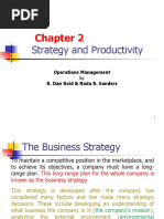 Strategy and Productivity: Operations Management R. Dan Reid & Nada R. Sanders