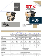 Crankshaft and Camshaft PTO Diesel Engine Catalogue