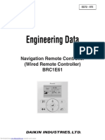 Navigation Remote Controller (Wired Remote Controller) BRC1E61