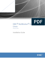 Emc Networker For Red Hat Linux: Installation Guide