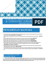 Materi 2 Hakikat, Martabat & Tanggung Jawab Manusia