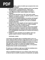 Las Prácticas Sociales Del Lenguaje.