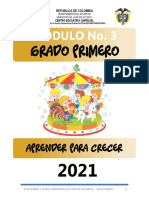MODULO No. 3 CARRUSEL GRADO PRIMERO