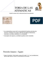 Historia de Las Matematicas