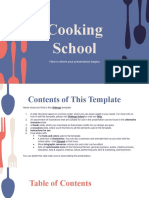 Cooking School: Here Is Where Your Presentation Begins