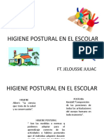 Higiene Postural en El Escolar