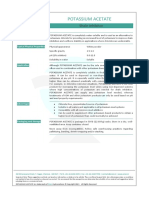 Potassium Acetate PDS