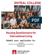 I-LLC Housing Questionaire 2021-2022 
