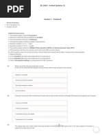 EC - CE09 - Control Systems (1) : Test Summary