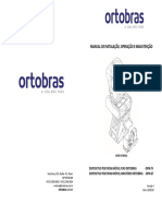 Manual de Instalação, Operação e Manutenção DPM FX GT Ortobras 20030107 Rev 04 Livreto