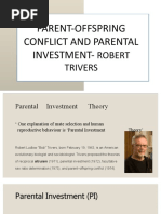 Parent-Offspring Conflict and Parental Investment-: Robert Trivers