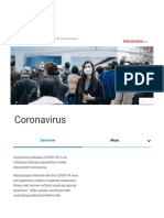 Coronavirus: There Is A Current Outbreak of Coronavirus (COVID-19) Disease