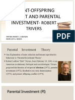 Parent-Offspring Conflict and Parental Investment-: Robert Trivers
