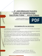 UNIP Odontologia Embriologia Genética