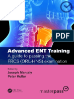 Advanved Ent (FRCS) - Manjaly