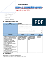 Actividad Del Dia 14 de Julio