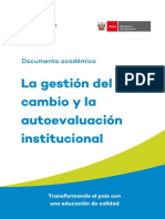 Fullan - La Gestión Del Cambio y La Autoevaluación