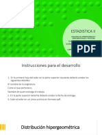 Estadística II: Distribución de probabilidad y estimación puntual